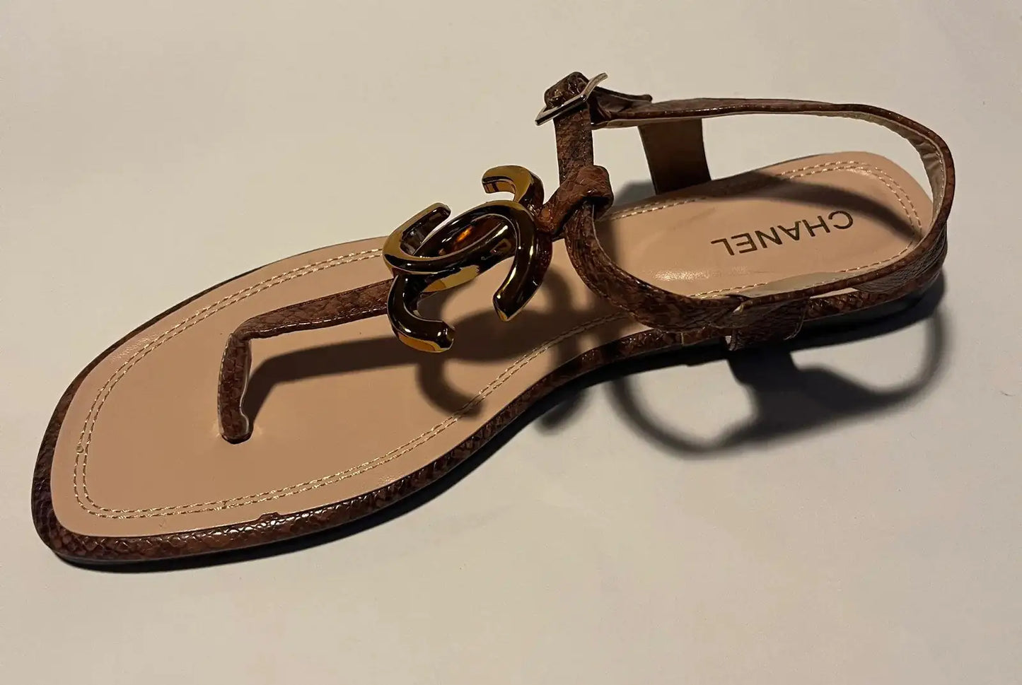 Women Thong Design Sandals With Back CC