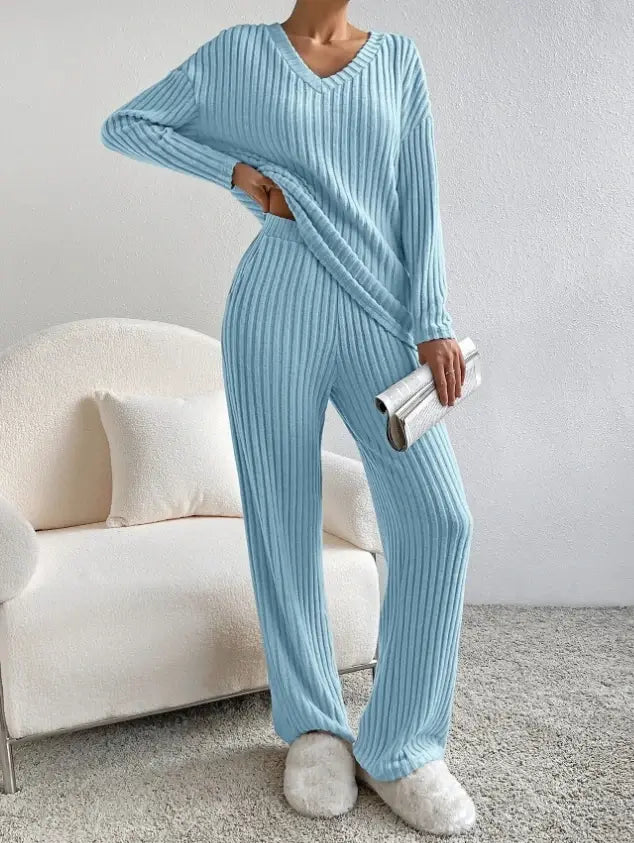 Casual 2-Piece Autumn Loungewear Set